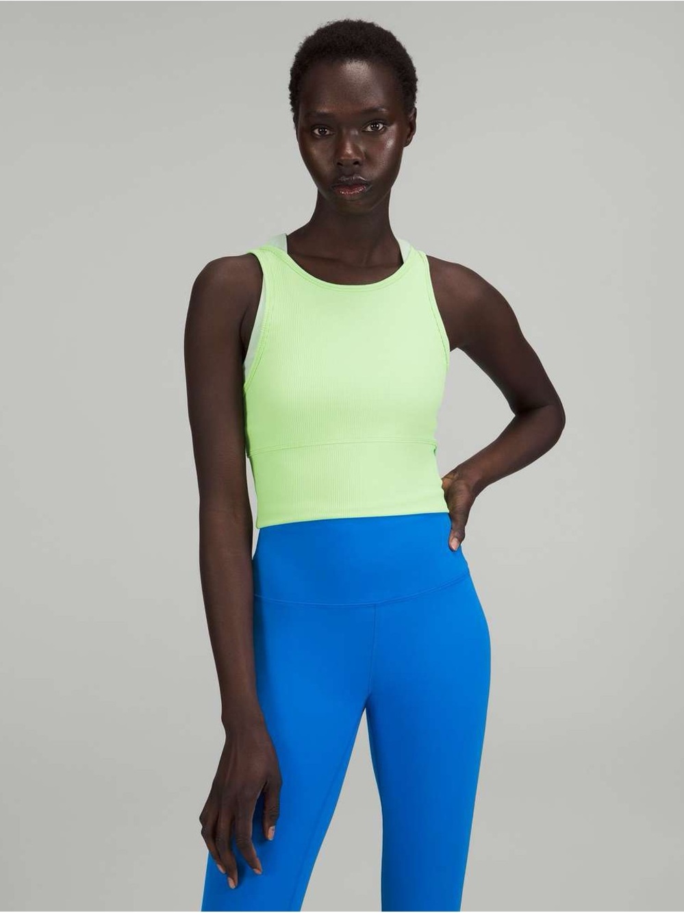 Lululemon Power Pivot Ribbed Tank Top - Picture 2 of 6
